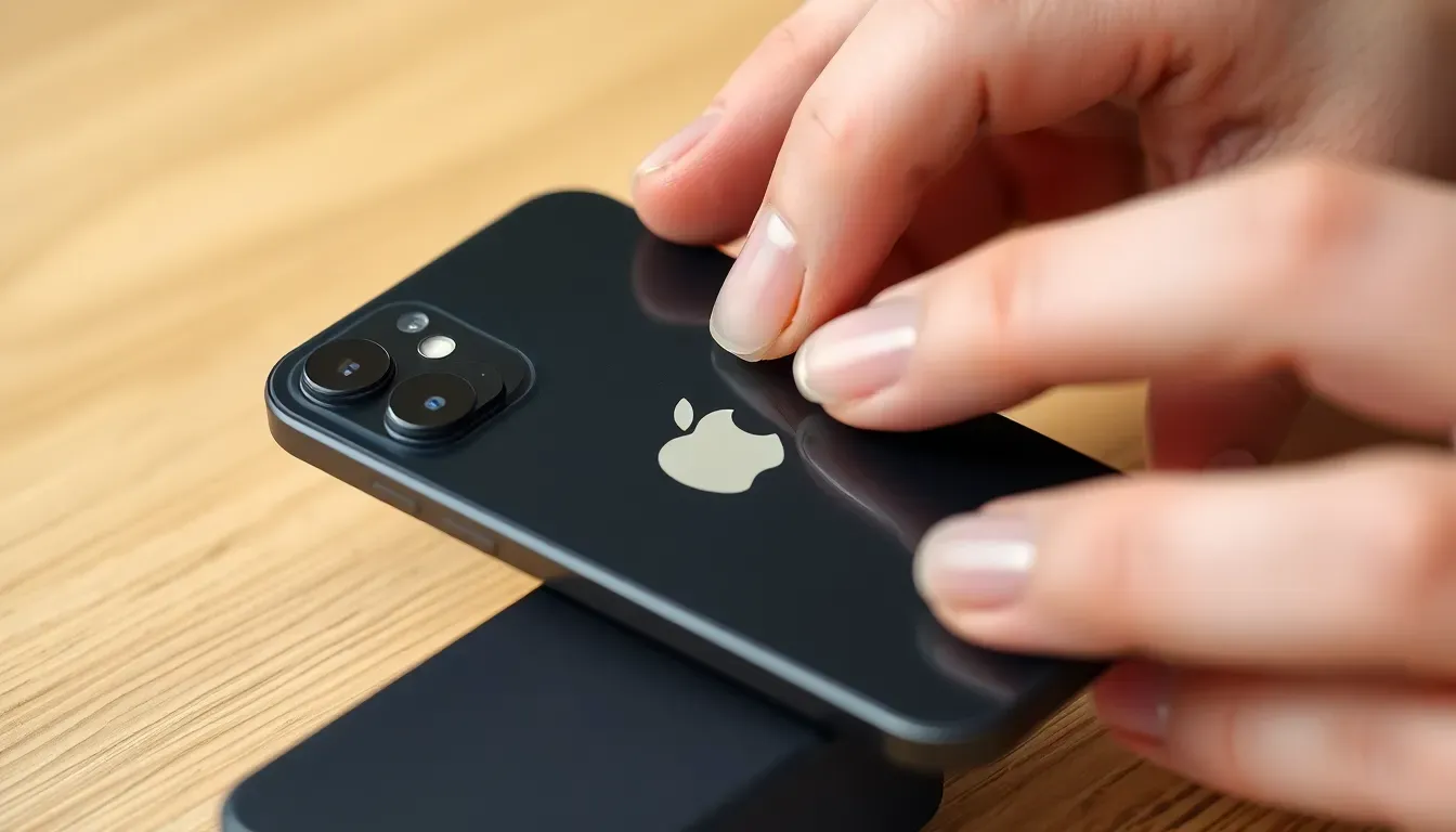 Remove your case and let it cool