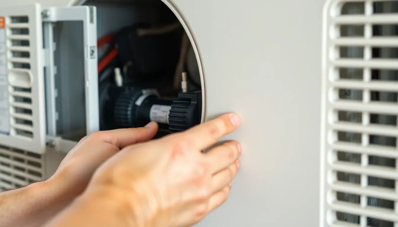 Check and replace the air filter