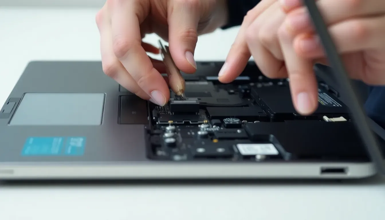 Try an external mouse