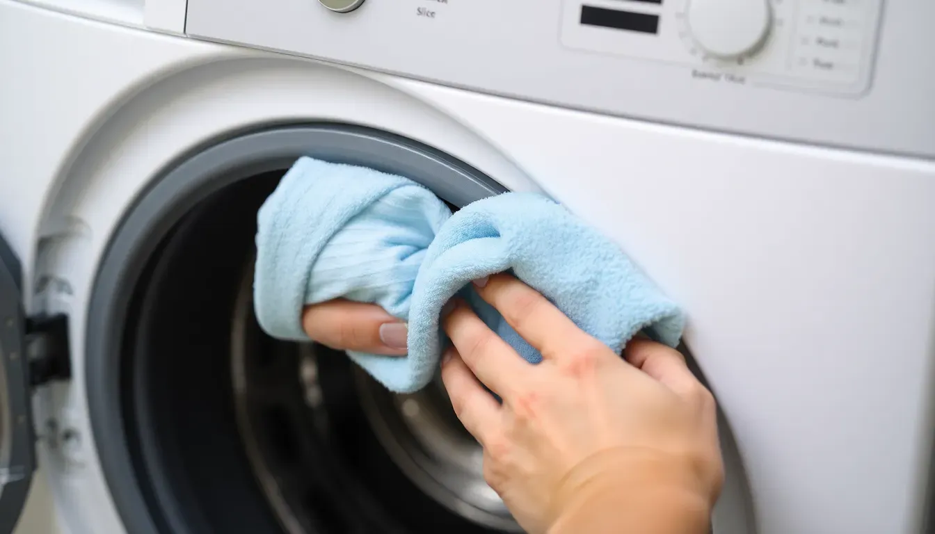 Clean the drain filter