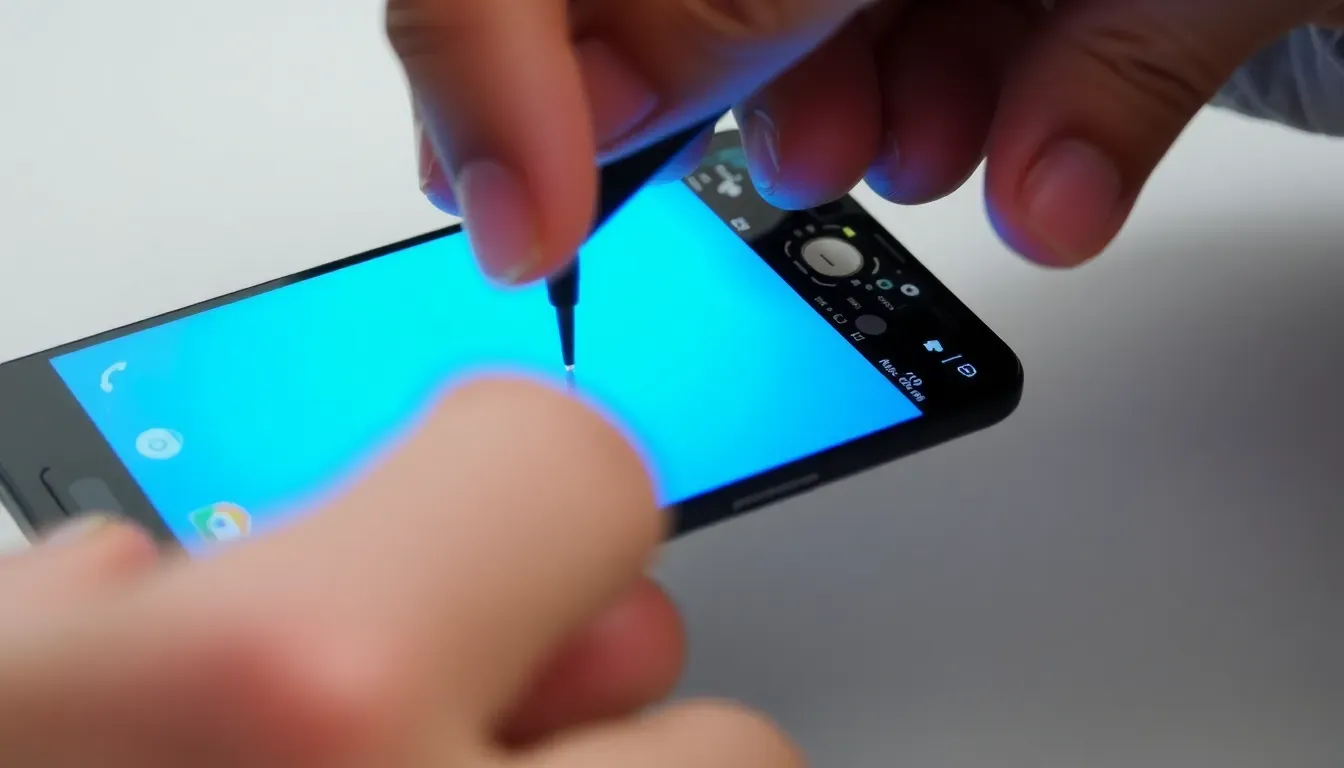 Enable Dark Mode and reduce brightness