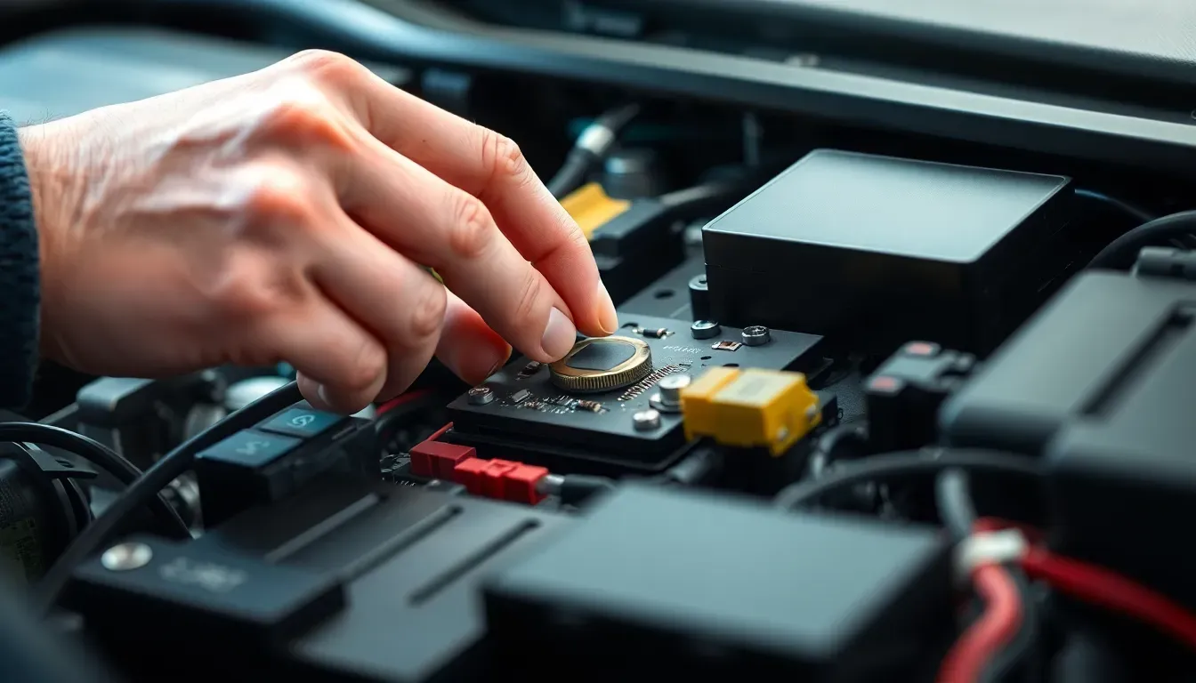 Replace the key fob battery